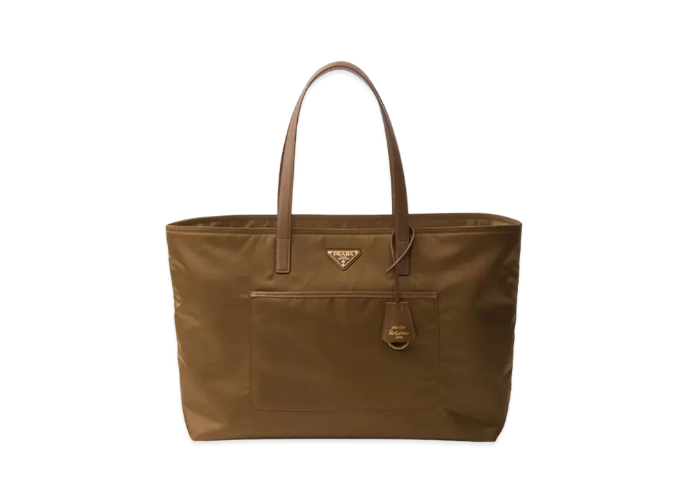 プラダ リエディション 1978 リナイロン x サフィアーノレザー ラージ