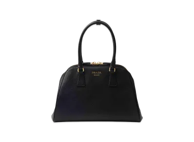 PRADA Wonen's Medium Saffiano Leather Tote Bag "Black"