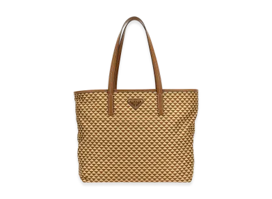 PRADA Women's Symbole Shopping Bag "Camel"