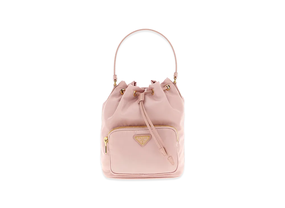 PRADA Women's Duet Bucket Bag "Pink"
