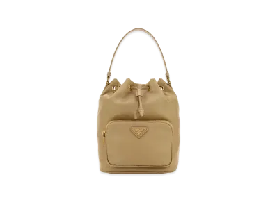 PRADA Women's 'Duet' Bucket Bag "Camel"