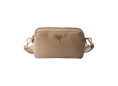 PRADA Small Leather Shoulder Bag "Cameo"