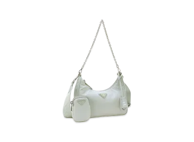 PRADA Women's Shoulder Bag Re-Edition 2005 Re-Nylon "Fiordaliso"