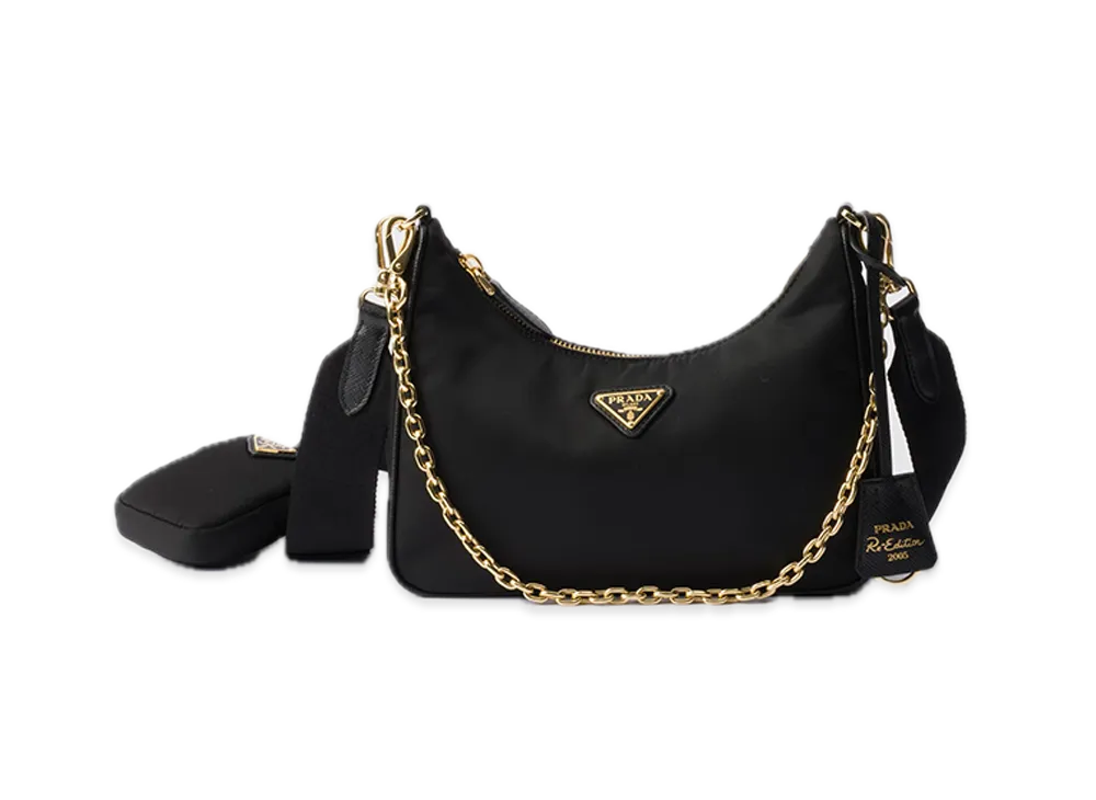 PRADA Re-Edition 2005 Re-Nylon Bag "Black"