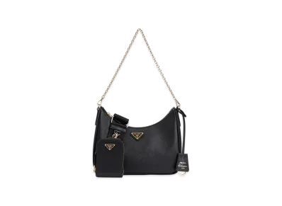 PRADA Women's 'Re-Edition 2005' Shoulder Bag "Black"