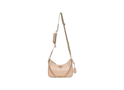 PRADA Women's 'Re-Edition 2005' Shoulder Bag "Beige"