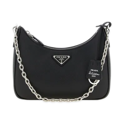 PRADA Women's Re-Edition 2005 Crossbody Bag "Black"