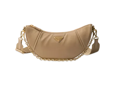 PRADA Re-Nylon Shoulder Bag "Beige"