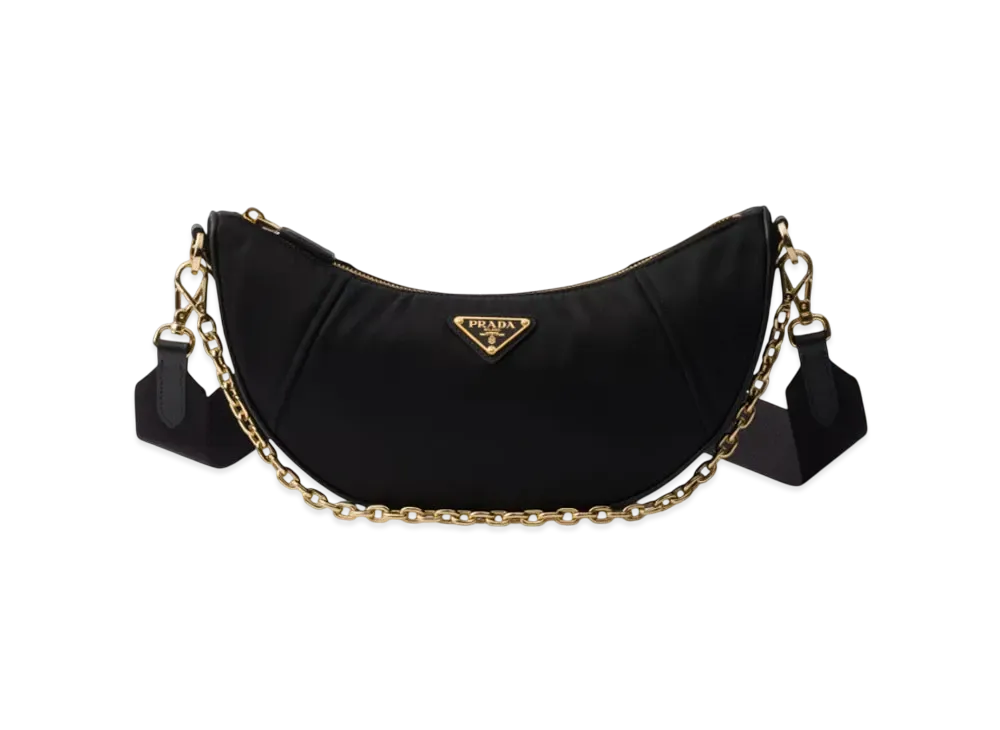 PRADA Re-Nylon Shoulder Bag "Black"