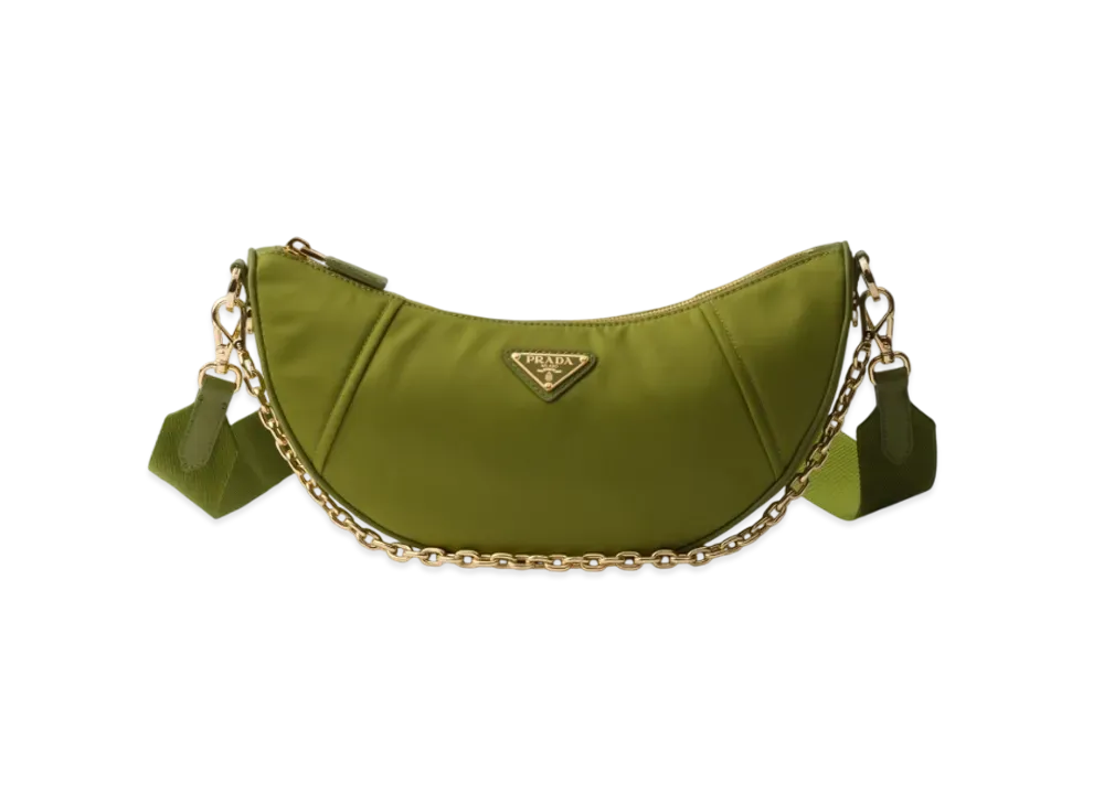 PRADA Re-Nylon Shoulder Bag "Olive"
