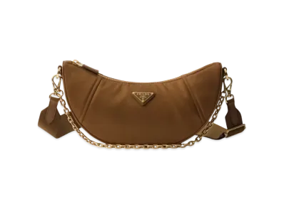 PRADA Re-Nylon Shoulder Bag "Brandy"
