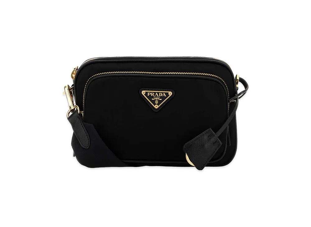 PRADA Women's Re-Nylon Crossbody Bag "Black"