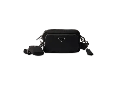 PRADA Re-Nylon Mini Shoulder Bag "Black"