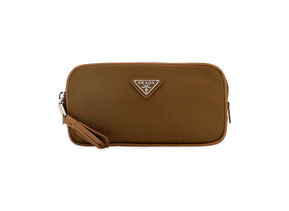PRADA Women's Biscuit Re-Nylon Belt Bag "Camel"