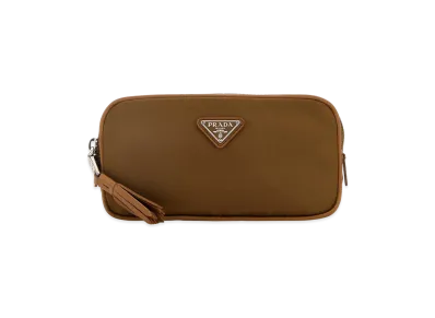 PRADA Women's Biscuit Re-Nylon Belt Bag "Camel"