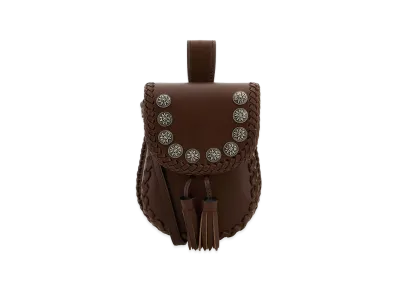 PRADA Women's Leather Crossbody Bag "Brown"