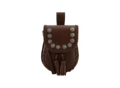 PRADA Women's Leather Crossbody Bag "Brown"