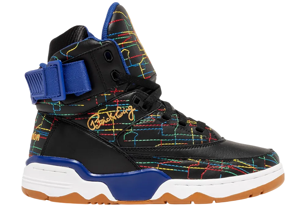 Common x Ewing Athletics 33 Hi "Black/White/Multi/Gum"