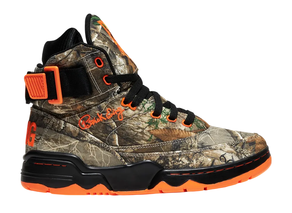 Realtree x Ewing Athletics 33 Hi "Camo/Black/Orange"