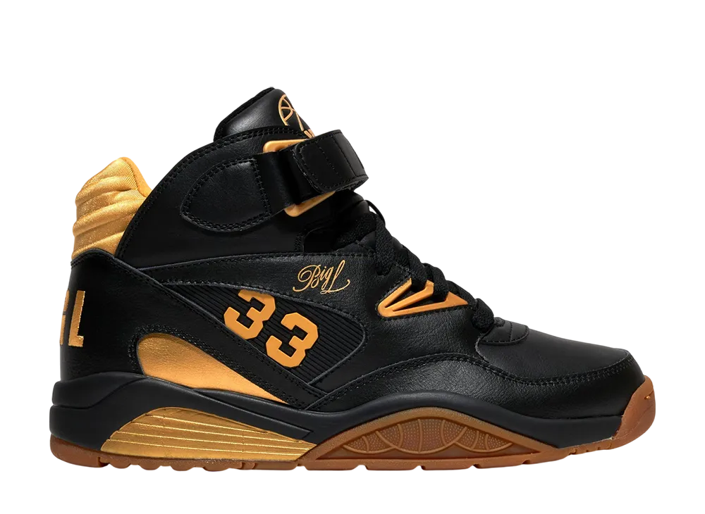 Big L x Ewing Athletics KROSS "Black/Gold/Gum"
