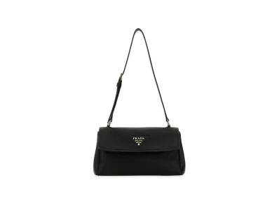 PRADA Women's Leather Small Shoulder Bag "Black"