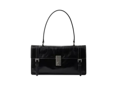 PRADA Medium Leather Handbag "Black"