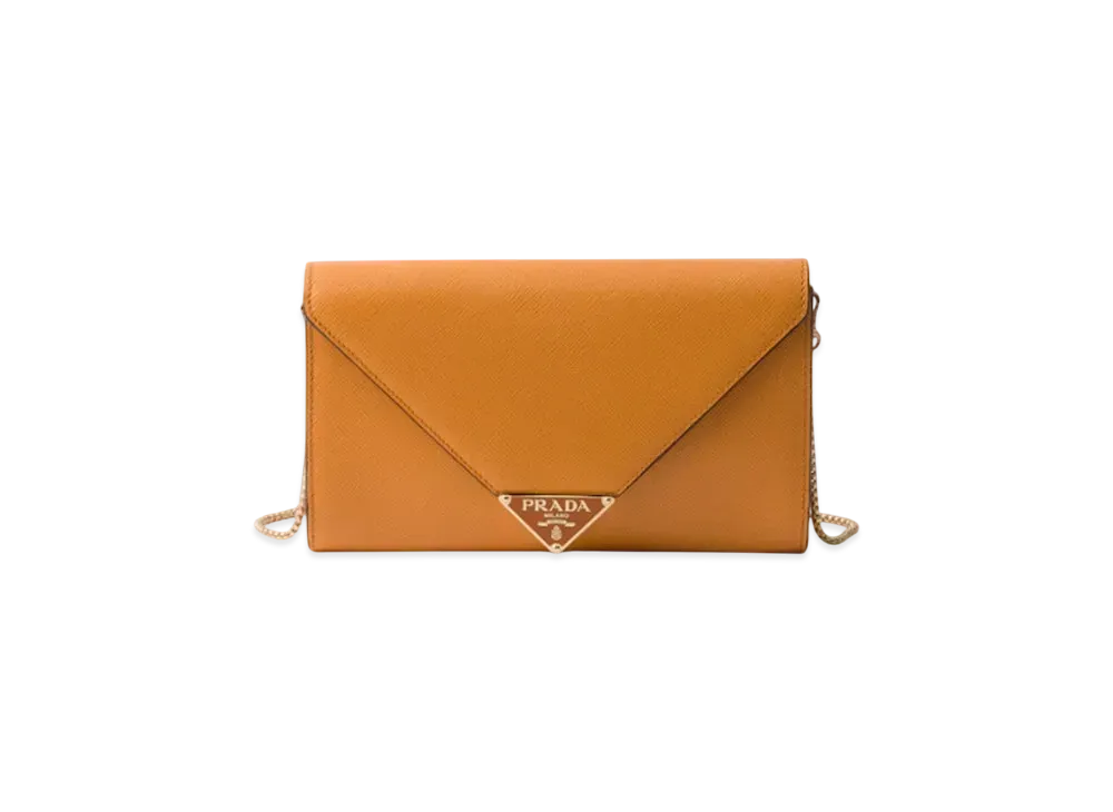 PRADA Saffiano Leather Mini-Bag "Amber"