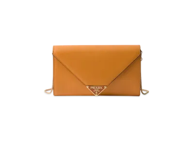 PRADA Saffiano Leather Mini-Bag "Amber"