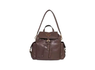 PRADA Women's 'Explore' Medium Backpack "Brown"