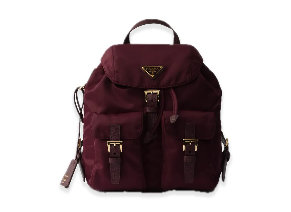 PRADA Re-Edition 1978 Re-Nylon Small Backpack "Bordeaux"