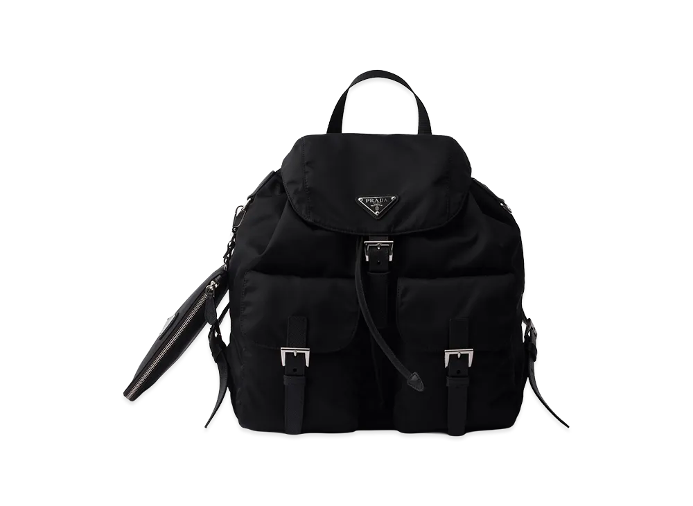 PRADA Medium Re-Nylon Backpack "Black"