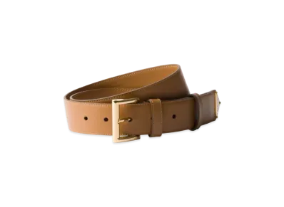 PRADA Leather Belt "Camel"