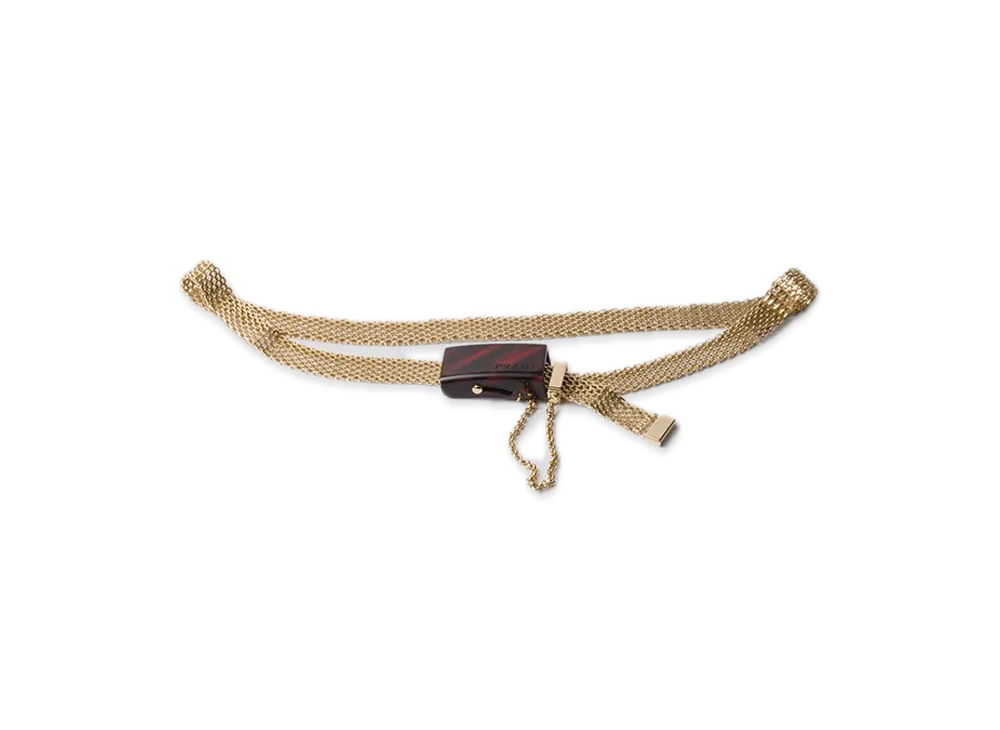 PRADA Metal Belt "Gold"