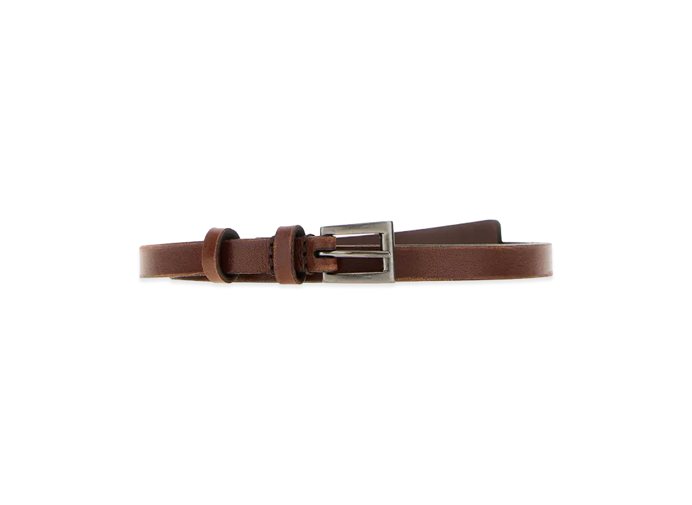 PRADA Women's Leather Belt "Brown"