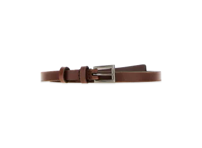 PRADA Women's Leather Belt "Brown"