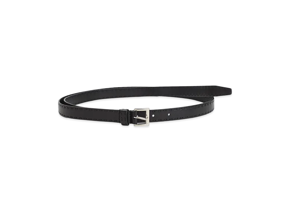 PRADA Women's Leather Belt "Black"