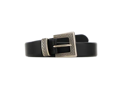 PRADA Women's Leather Belt "Black"