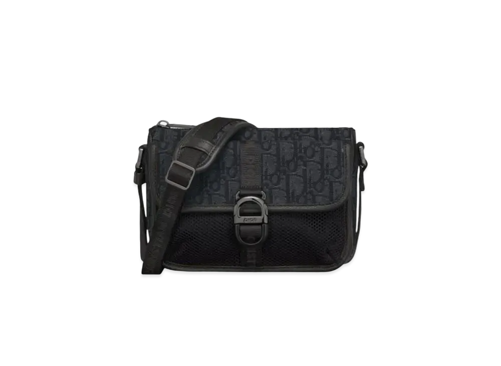 Dior 8 Mini Bag With Strap Dior Oblique Jacquard "Black"