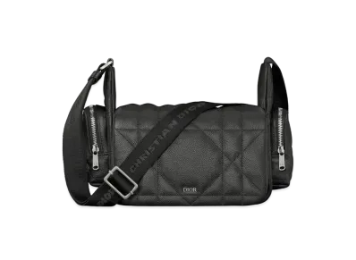 Dior Camera Bag Maxicannage Calfskin "Black"