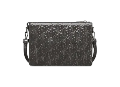 Dior Boxy Bag with Strap Dior Oblique "Black"