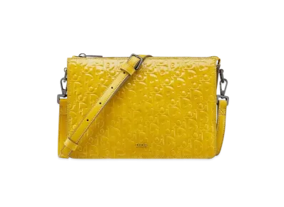 Dior Boxy Bag with Strap Dior Oblique "Yellow"