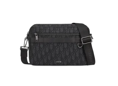 Dior Maxi Safari Bag with Strap "Black"