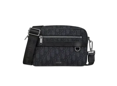 Dior Safari Bag with Strap Dior Oblique Jacquard "Black"