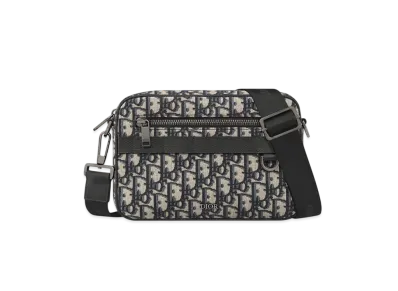 Dior Safari Bag with Strap Dior Oblique Jacquard "Beige/Black"