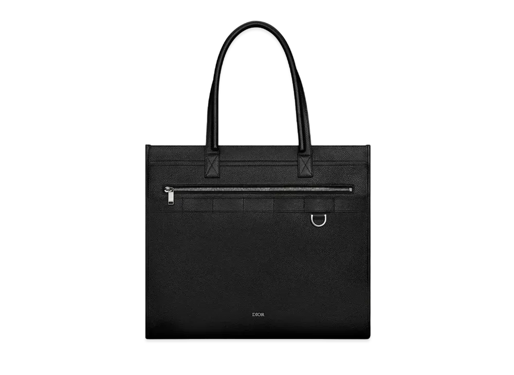 Dior Safari Tote Bag Grained Calfskin "Black"