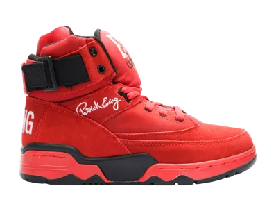 Ewing Athletics 33 Hi OG "Red Suede/White/Black"