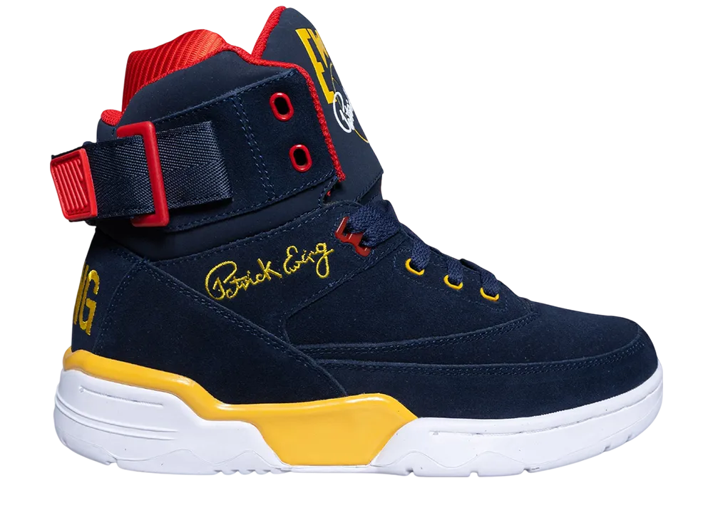 Ewing Athletics 33 Hi "Navy/Red/Yellow"
