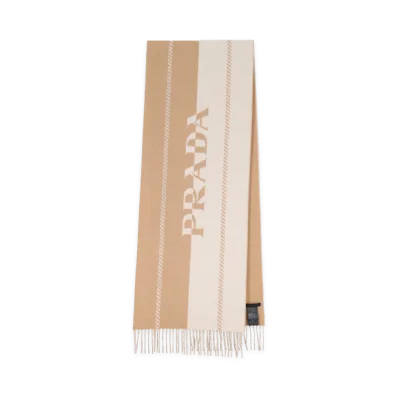 PRADA Women's Scarfs "Beige"