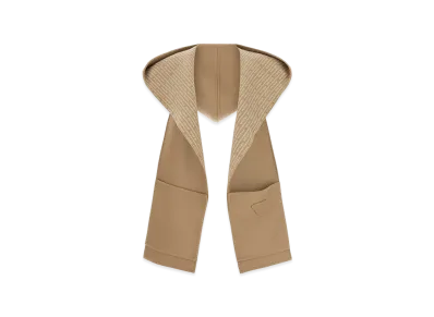 PRADA Women's Wool Scarf "Beige"