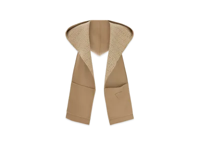 PRADA Women's Wool Scarf "Camel"